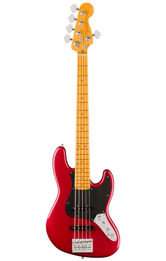 Fender American Ultra II Jazz Bass V MN Sinister Red