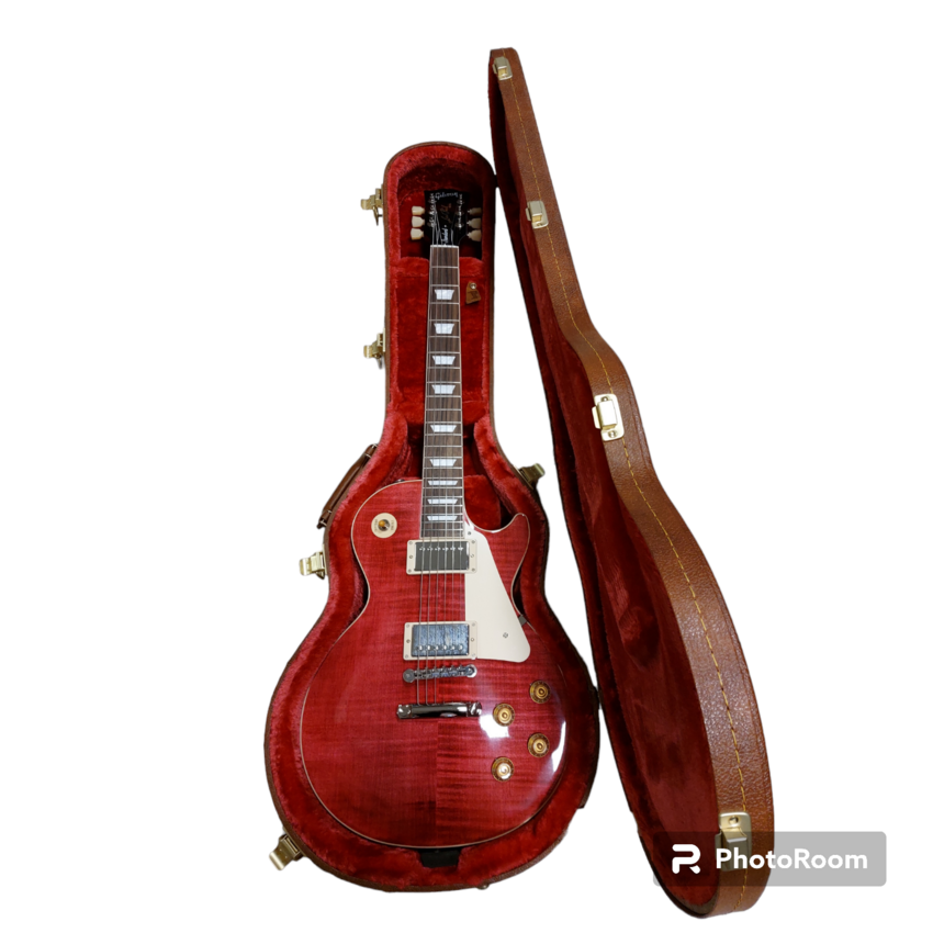 Gibson Les Paul Standard 50s Figured Top Translucent Fuchsia - gitara elektryczna0 Gibson Les Paul Standard 50s Figured Top Translucent Fuchsia - gitara elektryczna0