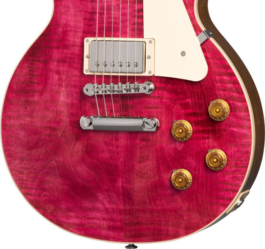 Gibson Les Paul Standard 50s Figured Top Translucent Fuchsia - gitara elektryczna4 Gibson Les Paul Standard 50s Figured Top Translucent Fuchsia - gitara elektryczna4