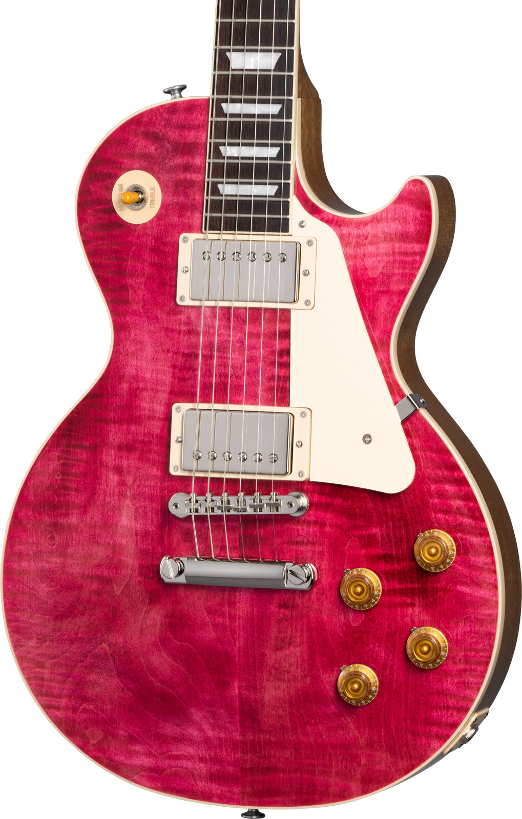 Gibson Les Paul Standard 50s Figured Top Translucent Fuchsia - gitara elektryczna5 Gibson Les Paul Standard 50s Figured Top Translucent Fuchsia - gitara elektryczna5