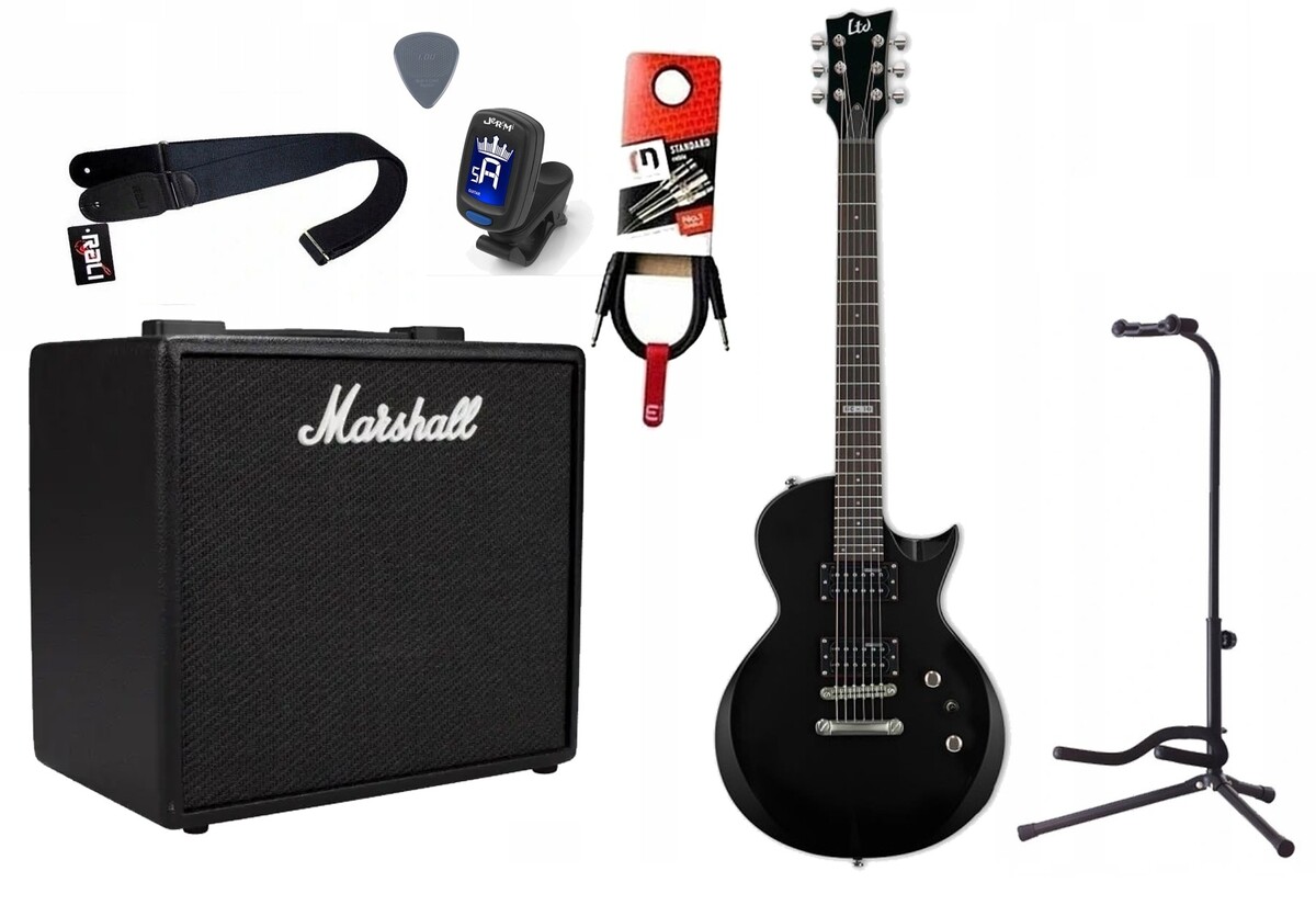 Gitara Elektryczna + Wzmacniacz 25W Kabel Zestaw 533 Gitara Elektryczna + Wzmacniacz 25W Kabel Zestaw 533