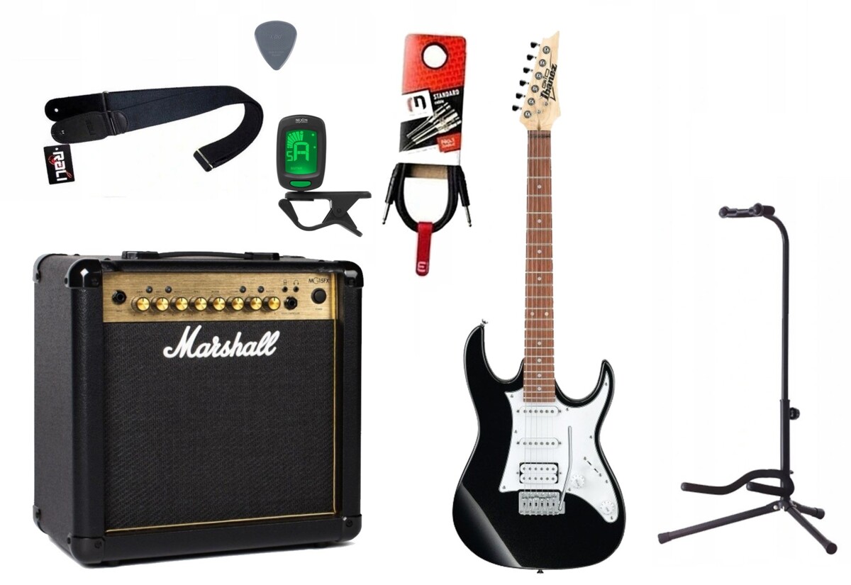 Gitara elektryczna Ibanez GRX40 + wzmacniacz - zestaw 1408 Gitara elektryczna Ibanez GRX40 + wzmacniacz - zestaw 1408