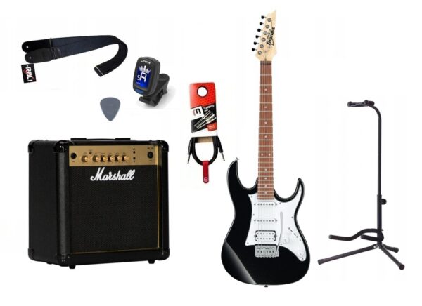 Gitara elektryczna + wzmacniacz 15W - zestaw 1513