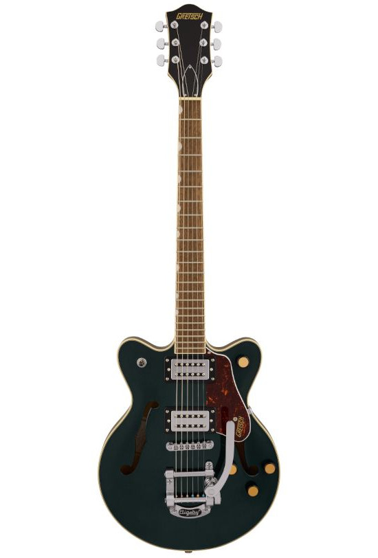 Gretsch G2655T Streamliner Center Block Jr. Double-Cut with Bigsby Cadillac Green