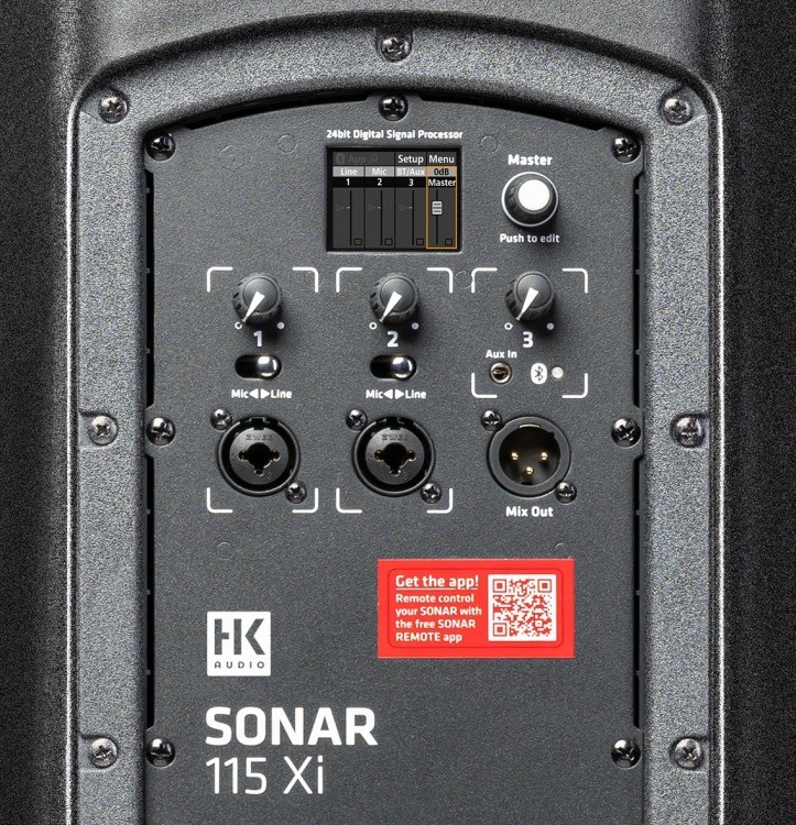 HK Audio Sonar 115 Xi - Kolumna aktywna2 HK Audio Sonar 115 Xi - Kolumna aktywna2