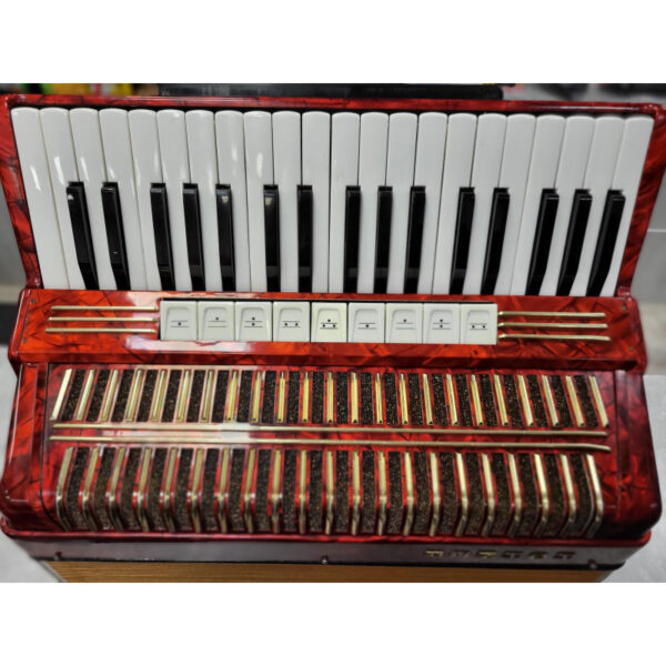 Hohner VERDI II - Akordeon 96 bas 3-chórowy dyskant, z futerałem i szelkami0