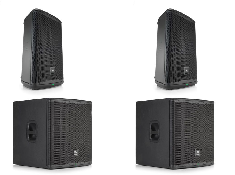 JBL 2x EON 712 + 2x EON 718 S - zestaw nagłośnieniowy - 7 LAT GWARANCJI JBL 2x EON 712 + 2x EON 718 S - zestaw nagłośnieniowy - 7 LAT GWARANCJI