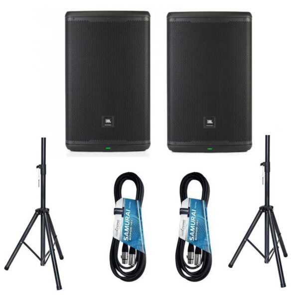 JBL EON710 - kolumny aktywne + AKCESORIA - Zestaw