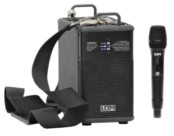 LDM PersonalBox Light V220 H20 - zestaw nagłośnieniowy z mikrofonem doręcznym