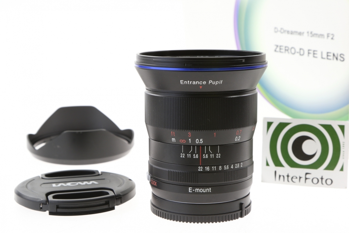 Laowa 15/2 Venus Optics D-Dreamer Zero-D Sony E10 Laowa 15/2 Venus Optics D-Dreamer Zero-D Sony E10