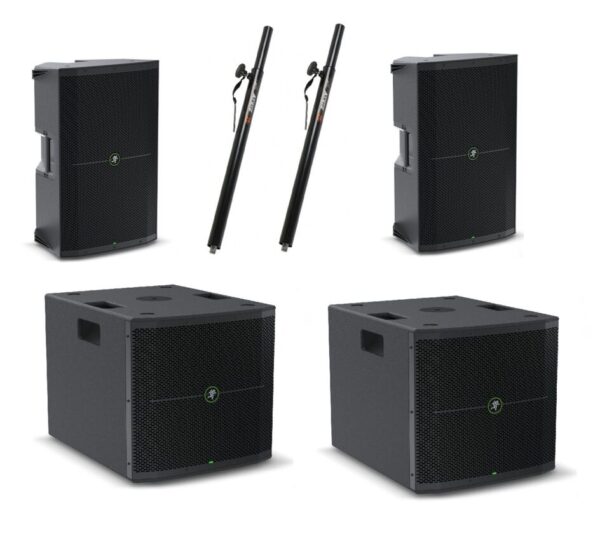 MACKIE 2x THUMP 212 + 2x THUMP 115 S - zestaw nagłośnieniowy