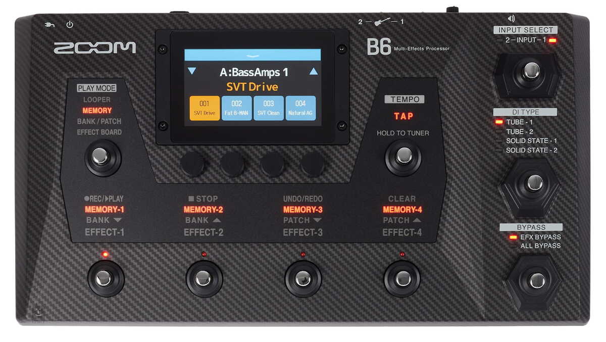 Multiefekt Basowy - Zoom B6 Multiefekt Basowy - Zoom B6