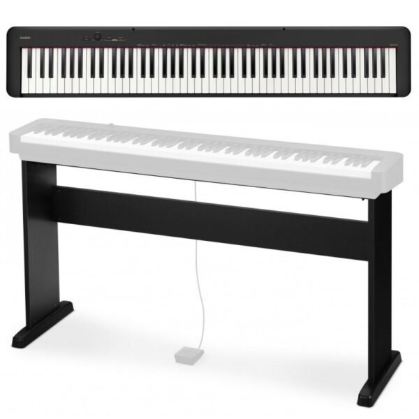 Pianino Cyfrowe Casio CDP-S110 BK + Statyw CS-460