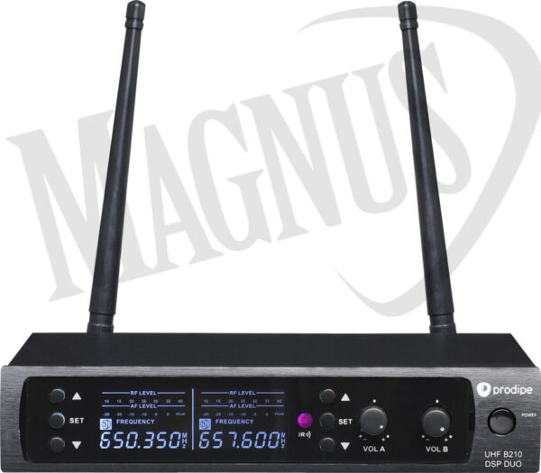 Prodipe UHF DSP AL21 PACK DUO zestaw bezprzewodowych mikrofonów do akordeonu0