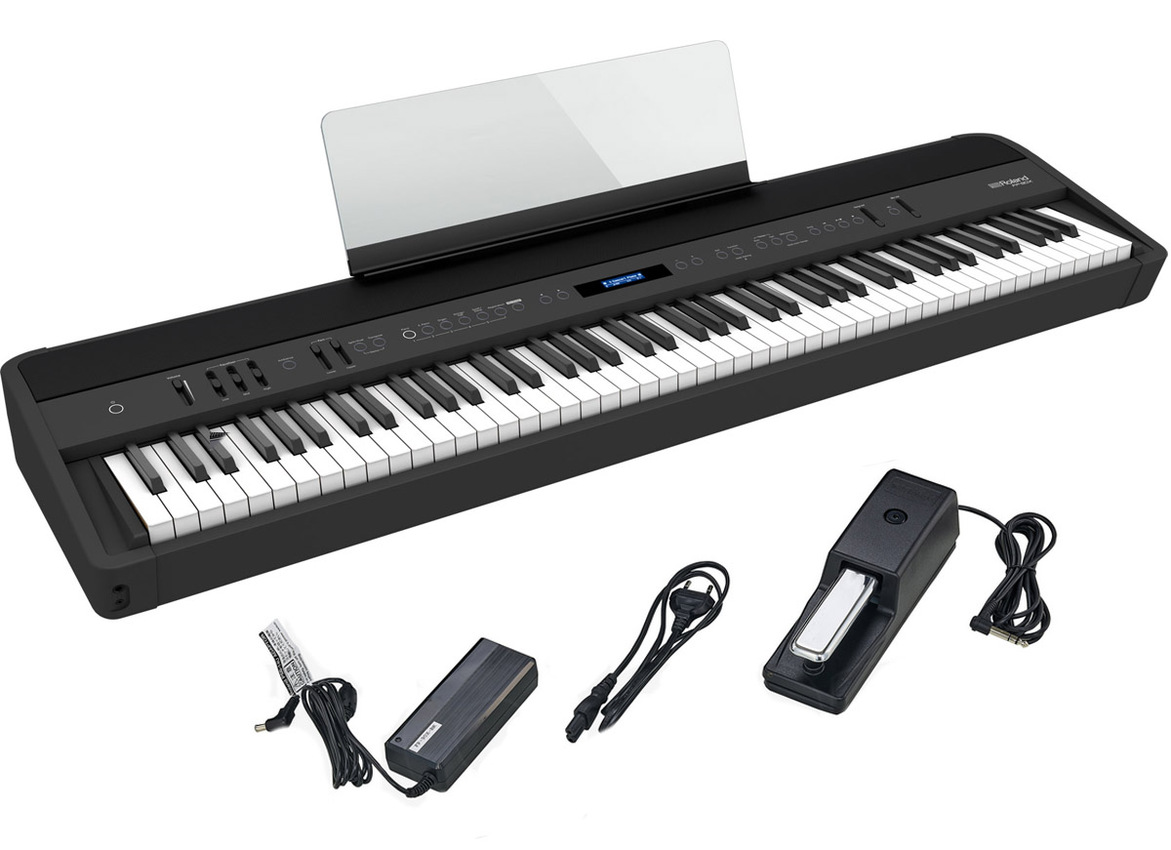 ROLAND FP-90X czarne ZESTAW STATYW + PEDAŁY0 ROLAND FP-90X czarne ZESTAW STATYW + PEDAŁY0