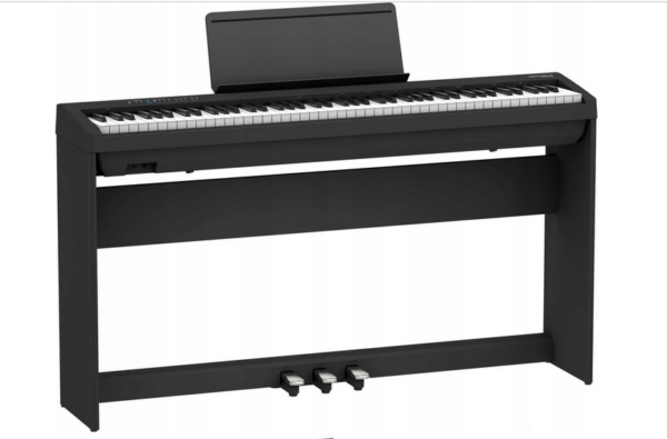 Roland FP-30X BK - Przenośne pianino cyfrowe zestaw