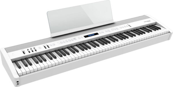 Roland FP-60X WH - Przenośne pianino cyfrowe + statyw KSC-72 + listwa pedałowa KPD-900