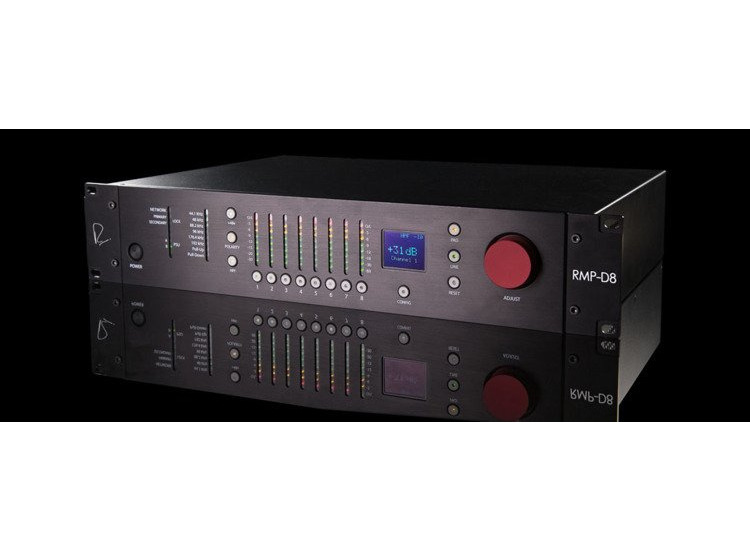 Rupert Neve Designs RMP-D8 Eight Channel Class-A Remote Control Dante Mic Pre3 Rupert Neve Designs RMP-D8 Eight Channel Class-A Remote Control Dante Mic Pre3
