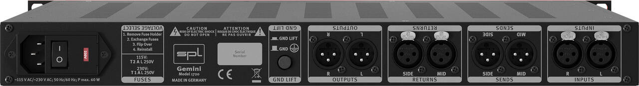 SPL Gemini, black0 SPL Gemini, black0