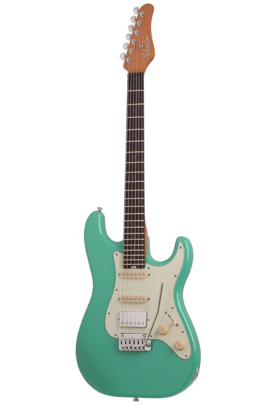 Schecter Signature Nick Johnston Traditional HSS Atomic Green Expo