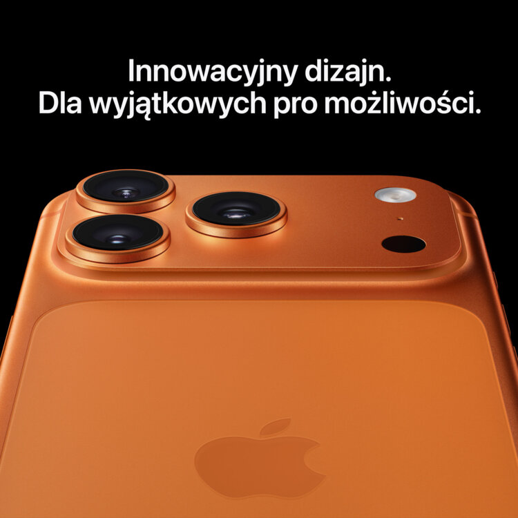 Smartfon APPLE iPhone 17 Pro 5G 256GB 6.3" 120Hz Kosmiczny pomarańcz3 Smartfon APPLE iPhone 17 Pro 5G 256GB 6.3" 120Hz Kosmiczny pomarańcz3