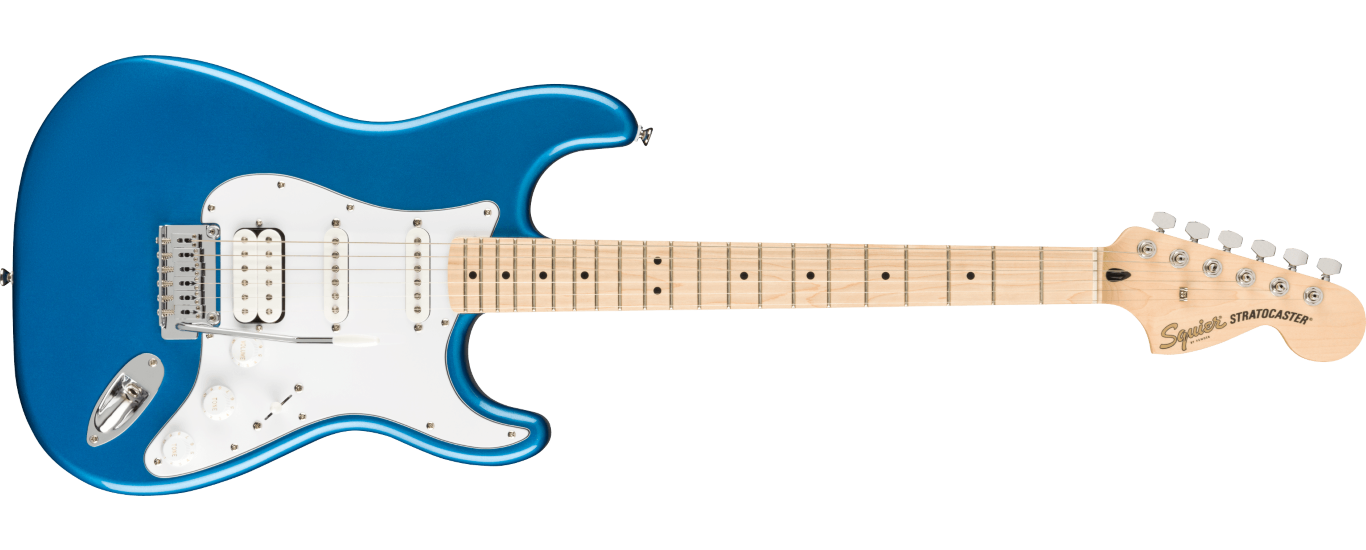 Squier Affinity Stratocaster HSS Pack MF LPB Gig Bag 15G - zestaw gitarowy2 Squier Affinity Stratocaster HSS Pack MF LPB Gig Bag 15G - zestaw gitarowy2