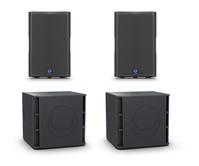 Turbosound MILAN PRO SET - zestaw nagłośnieniowy Turbosound MILAN PRO SET - zestaw nagłośnieniowy