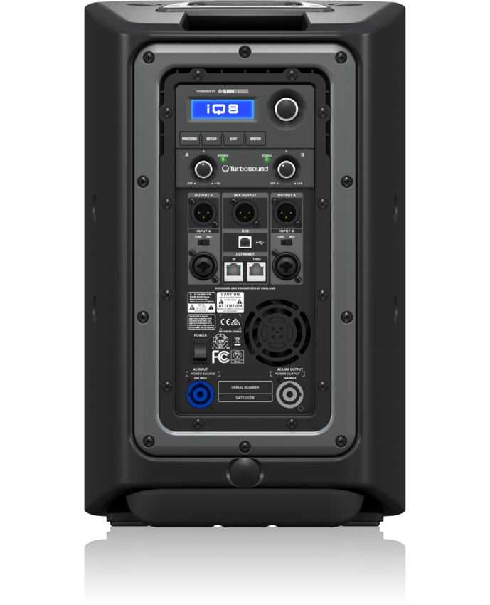 Turbosound iQ8 - kolumna szerokopasmowa aktywna1 Turbosound iQ8 - kolumna szerokopasmowa aktywna1