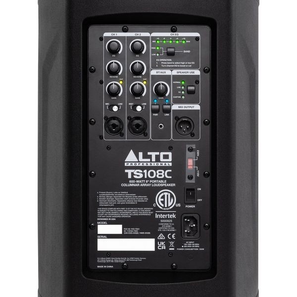 Alto Professional TS108C słupkowy system nagłośnieniowy PA5 Alto Professional TS108C słupkowy system nagłośnieniowy PA5