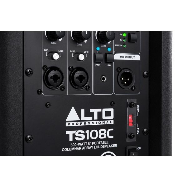 Alto Professional TS108C słupkowy system nagłośnieniowy PA6 Alto Professional TS108C słupkowy system nagłośnieniowy PA6