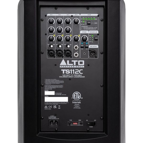 Alto Professional TS112C słupkowy system nagłośnieniowy PA6 Alto Professional TS112C słupkowy system nagłośnieniowy PA6