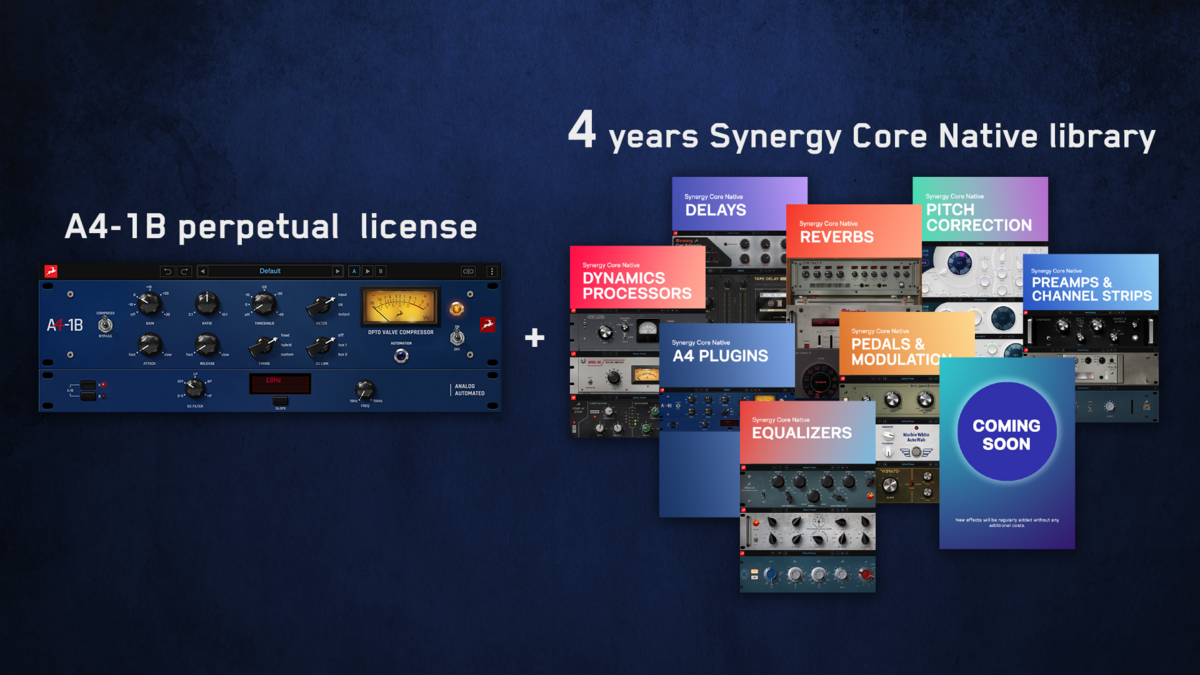 Antelope Audio A4-1B Perpetual plugin license + 4 years SC Native2 Antelope Audio A4-1B Perpetual plugin license + 4 years SC Native2