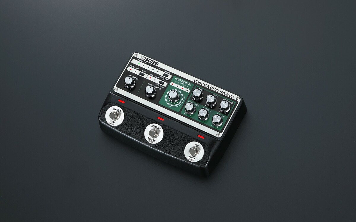 Boss RE-202 Space Echo Delay Reverb - efekt gitarowy2 Boss RE-202 Space Echo Delay Reverb - efekt gitarowy2
