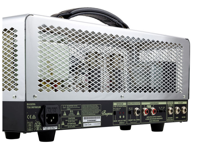 Bugera T50 Infinium - wzmacniacz gitarowy lampowy7 Bugera T50 Infinium - wzmacniacz gitarowy lampowy7