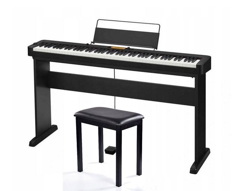 CASIO CDP-S360 - pianino cyfrowe + statyw CS-46 + ława CASIO CDP-S360 - pianino cyfrowe + statyw CS-46 + ława