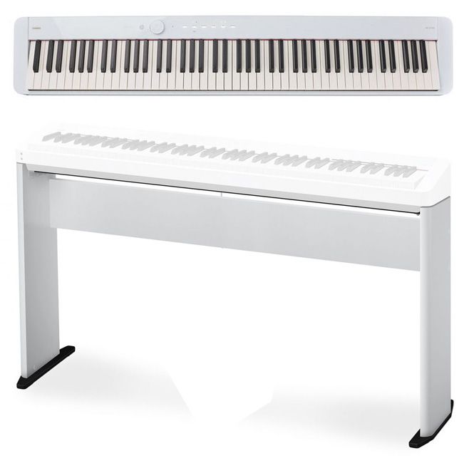 CASIO PX-S1100 WE - pianino cyfrowe + statyw CASIO PX-S1100 WE - pianino cyfrowe + statyw