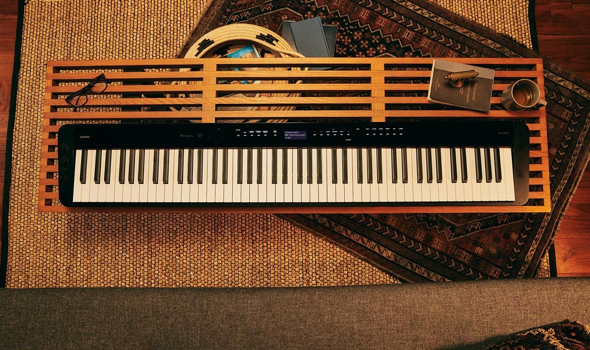 CASIO PX-S3100 - pianino cyfrowe + statyw + ława + słuchawki + książeczka5 CASIO PX-S3100 - pianino cyfrowe + statyw + ława + słuchawki + książeczka5