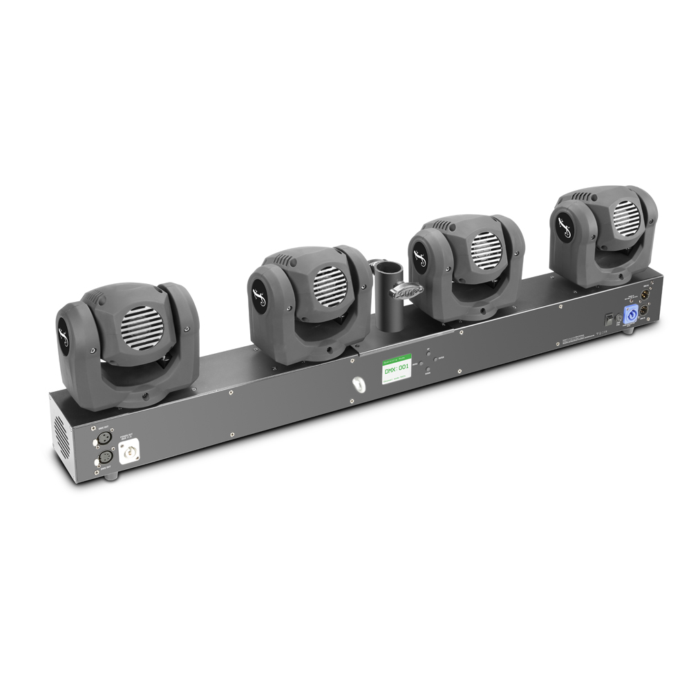 Cameo HYDRABEAM 4000 RGBW - System oświetleniowy z 4 ultraszybkimi głowicami ruchomymi Quad LED 32 W RGBW0