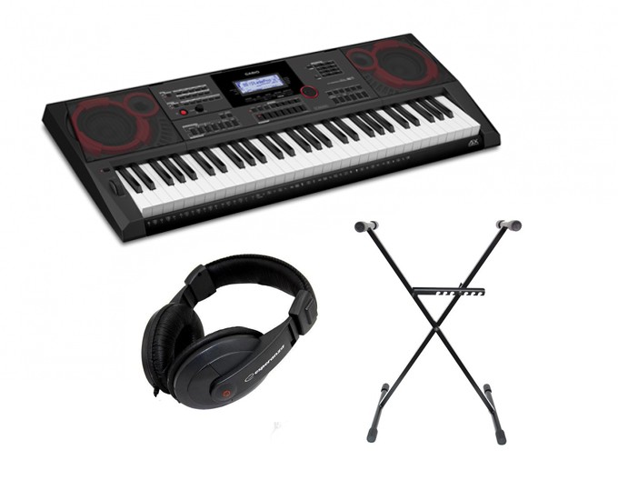 Casio CT-X5000 - keyboard + statyw + słuchawki Casio CT-X5000 - keyboard + statyw + słuchawki