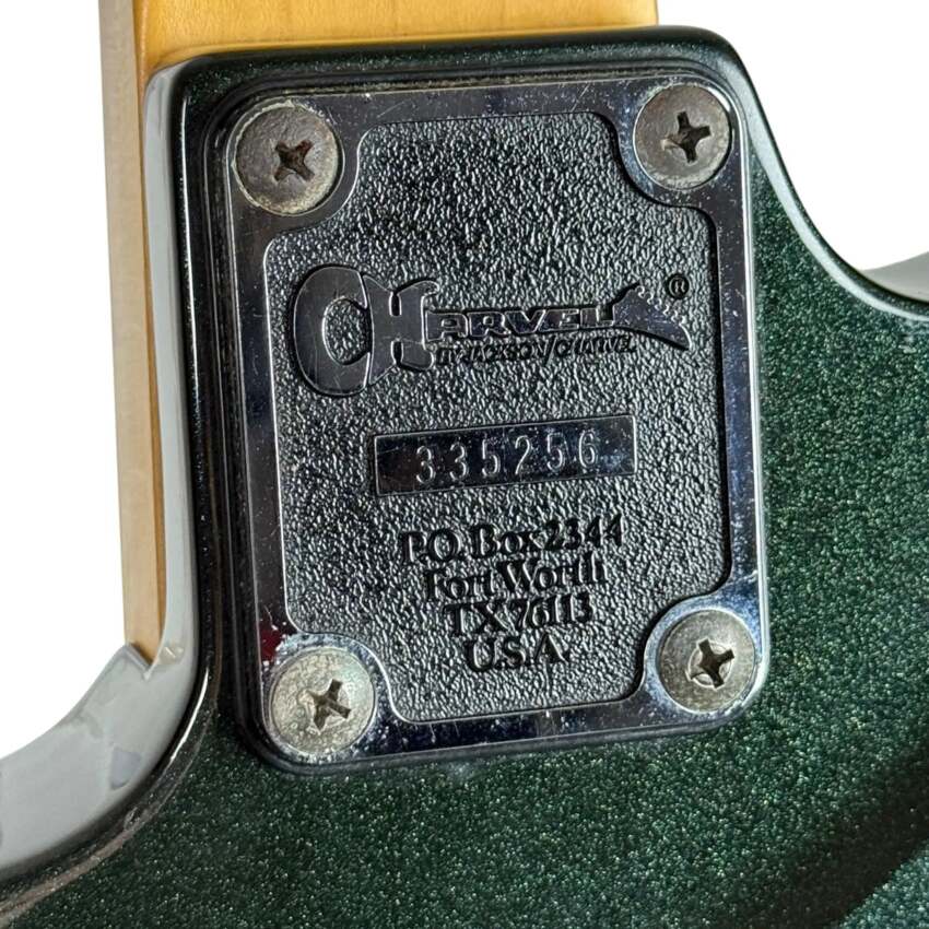 Charvel 475 Deluxe 1991 - Metallic Green4 Charvel 475 Deluxe 1991 - Metallic Green4