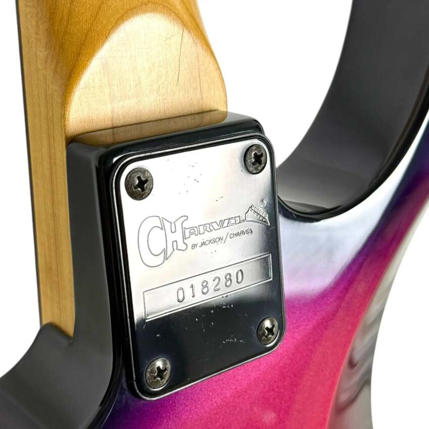 Charvel CDS-055-SSH 1990s - Violet Burst5 Charvel CDS-055-SSH 1990s - Violet Burst5