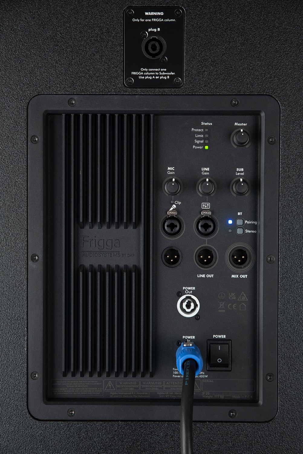 DAP Audio Frigga czarna - System nagłośnieniowy PA4 DAP Audio Frigga czarna - System nagłośnieniowy PA4