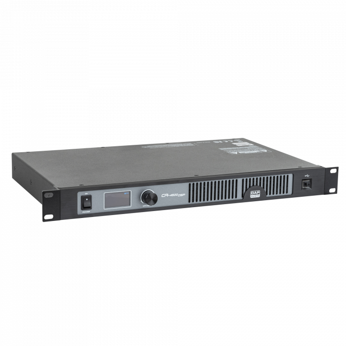 DAP CA-4500 DSP - Kompaktowy 4-kanałowy wzmacniacz (4x 500 W) - sterowany przez DSP1 DAP CA-4500 DSP - Kompaktowy 4-kanałowy wzmacniacz (4x 500 W) - sterowany przez DSP1