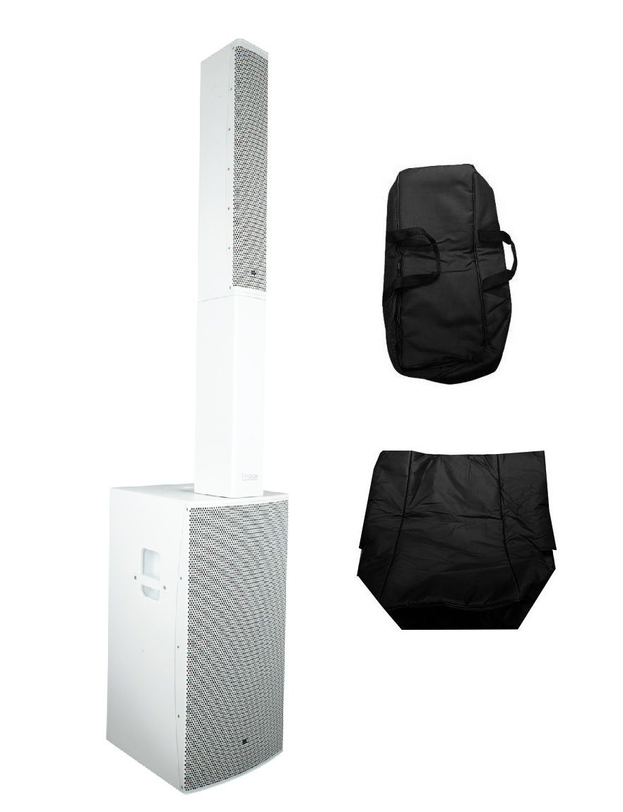 DAP Frigga - system nagłośnieniowy (biały) + pokrowce DAP Frigga - system nagłośnieniowy (biały) + pokrowce