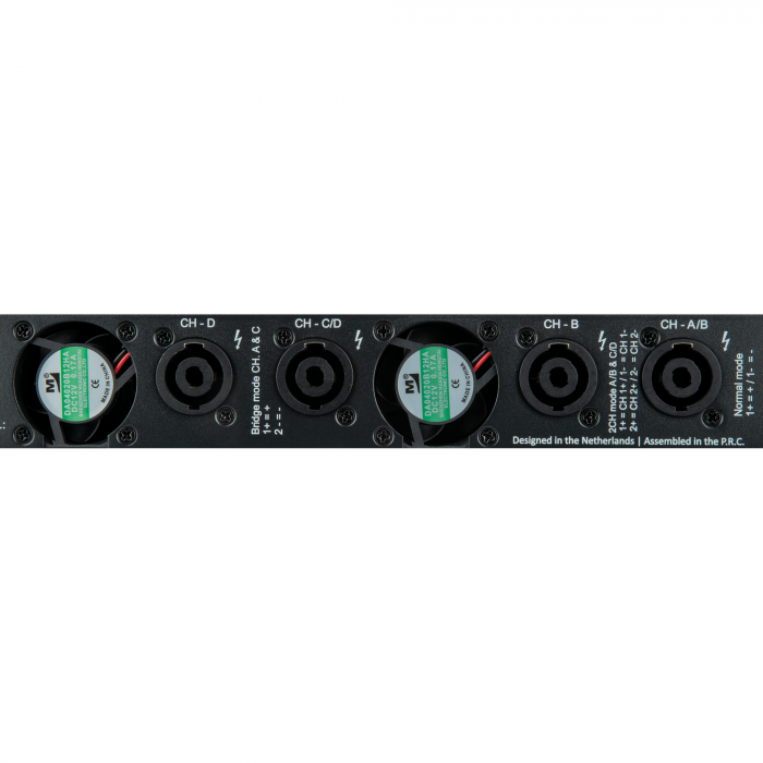 DAP SI-4.450 - Wzmacniacz instalacyjny 4x 450 W3 DAP SI-4.450 - Wzmacniacz instalacyjny 4x 450 W3