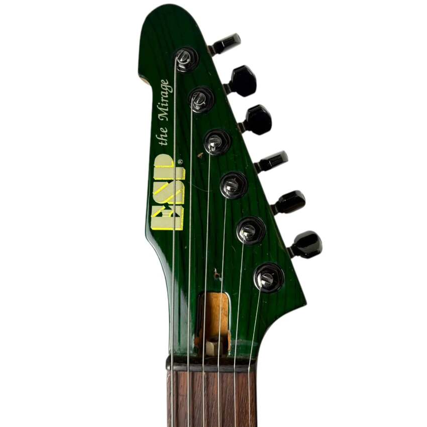 ESP The Mirage 1990s - See Thru Emerald Green7 ESP The Mirage 1990s - See Thru Emerald Green7