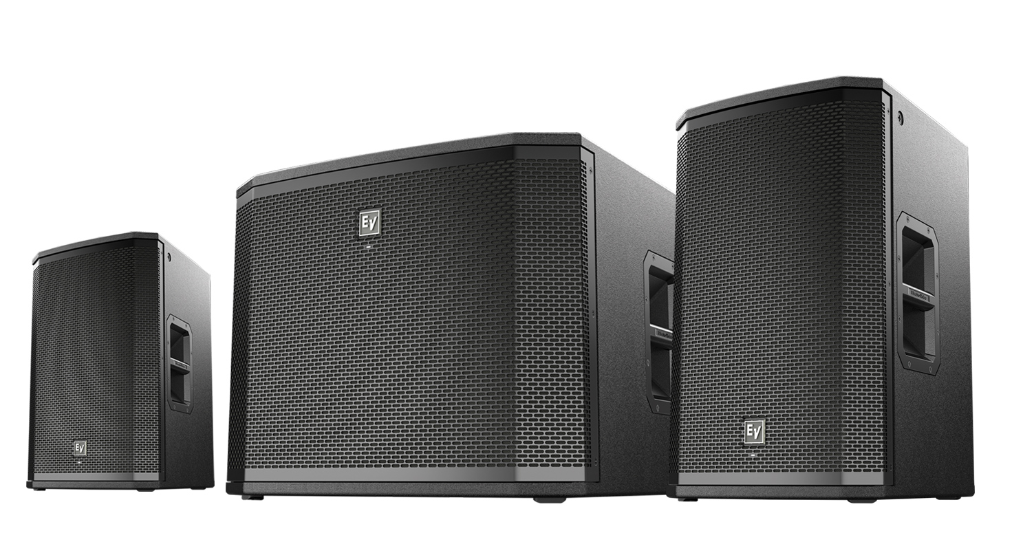 Electro-Voice 2x ETX12P 1x ETX18SP - zestaw nagłośnieniowy aktywny Electro-Voice 2x ETX12P 1x ETX18SP - zestaw nagłośnieniowy aktywny