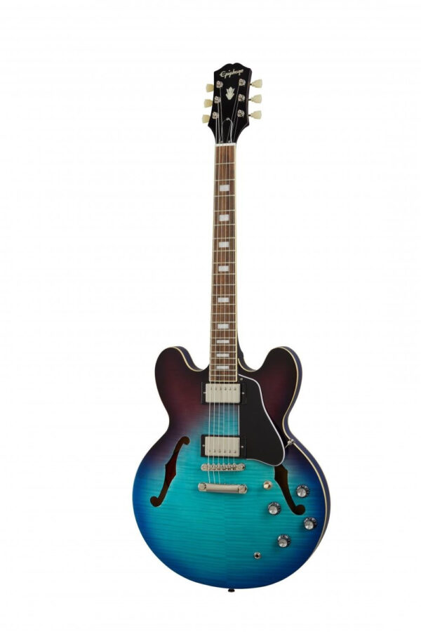 Epiphone ES335 Figured BBB Blueberry Burst Gitara Elektryczna