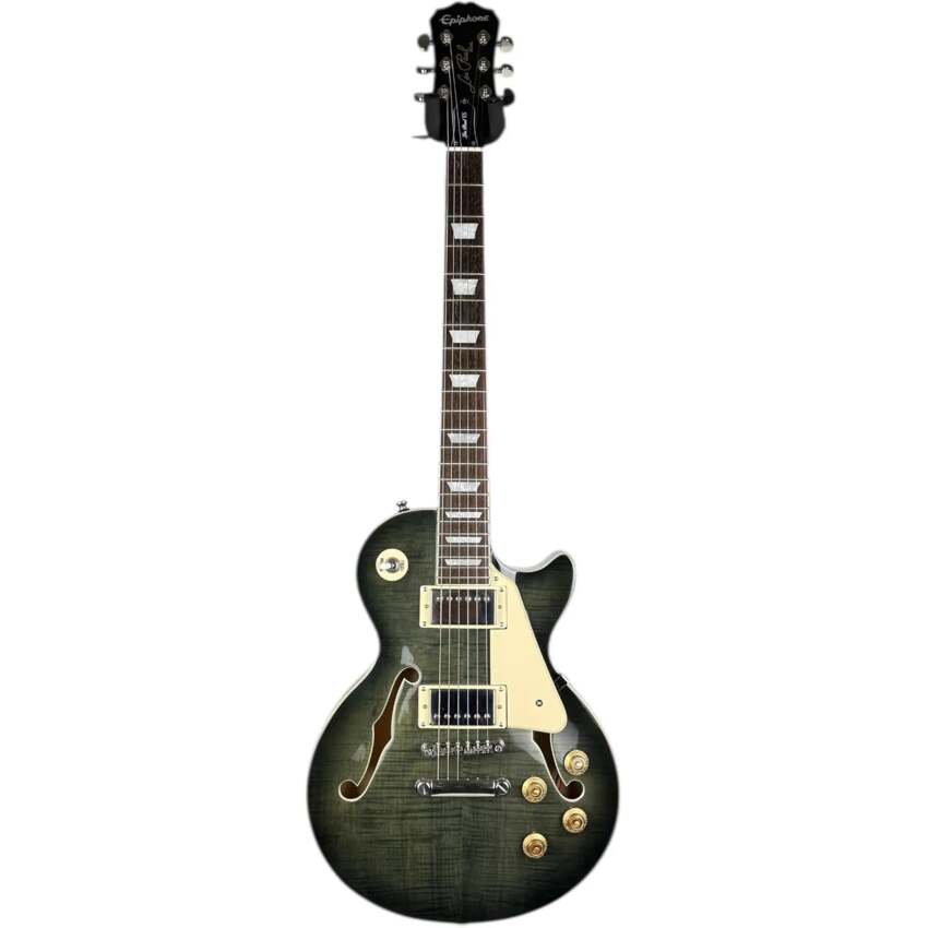Epiphone Les Paul ES Pro 2016 - Trans Black1 Epiphone Les Paul ES Pro 2016 - Trans Black1