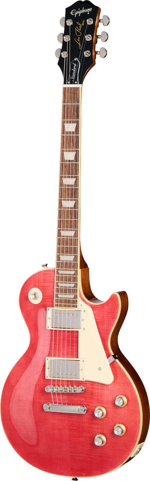 Epiphone Les Paul Standard 60s Figured (Incl. Premium Gig Bag) Fucshia gitara elektryczna